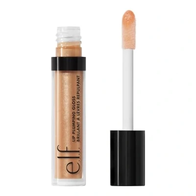 Abbildung von e.l.f. Lip Plumping Gloss, Hochglänzende Flüssige Lippenfarbe, Sorgt Für Vollere Lippen Und Einen Volleren Schmollmund, Feuchtigkeitsspendende Formel, Vegan &amp; Tierversuchsfrei, Praline, 2,7 ml