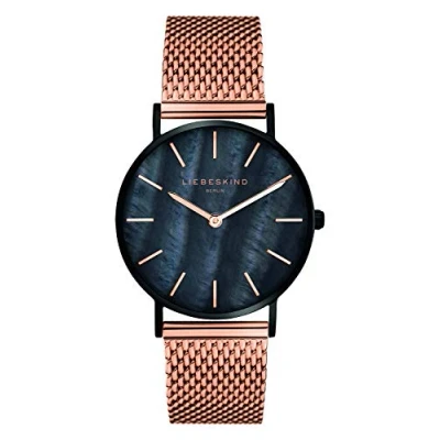 Abbildung von Liebeskind Berlin Armbanduhr LT 0145 MQ IP black roségold