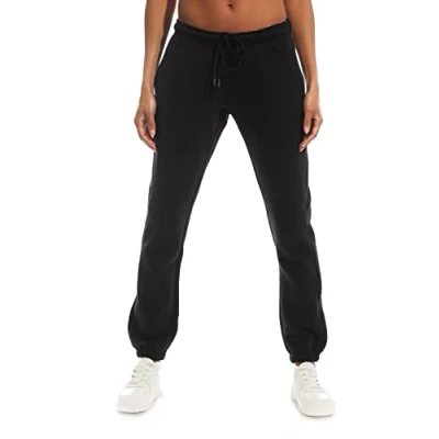 Abbildung von Light &amp; Shade Damen Soft Touch Loungewear Jogginghose Jogger, Schwarz, XL