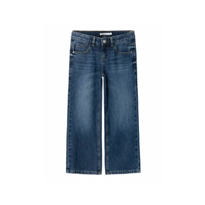 Abbildung von Name it Nkfrose WIDE Jeans Relaxed Fit für Kinder, Größe: 158, Dark blue denim