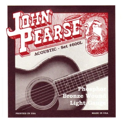 Abbildung von John Pearse Strings P600L Saitensatz für Akustikgitarren Light Phosphorbronze