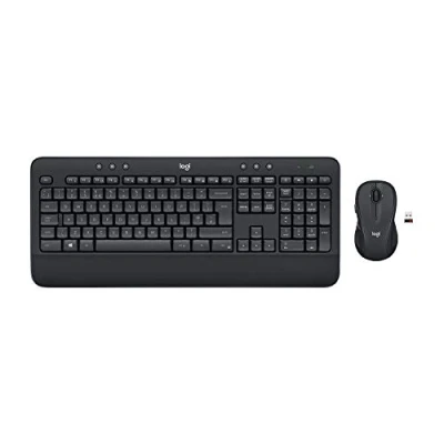 Abbildung von Logitech MK545 erweiterte drahtlose Tastatur und Maus, QWERTZ Layout