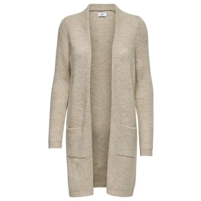 Abbildung von ONLY Onljade LS NOOS Strickjacke, Damen, Größe: Small, Whitecap gray