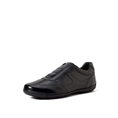 Abbildung von Geox Herren U Edgware B Sneakers, Schwarz, 44 EU
