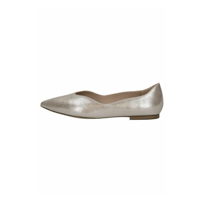 Abbildung von Caprice Klassischer Ballerina, Damen, Größe: 36, Taupe metallic Schuhe