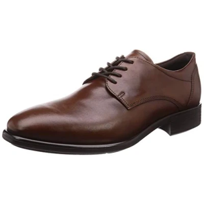 Abbildung von ECCO Citytray BusinessSchnürer, Herren, Größe: 41, Cognac Schuhe