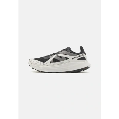 Abbildung von Salomon Ultra FLOW Laufschuh Trail, Herren, Größe: 42 2/3, Black/glacier gray/quiet shade Schuhe