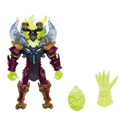 Abbildung von Masters of the Universe HDY38 He Man Skeletor Reborn Action Figur mit Power Attack Bewegung und Zubehör, Spielzeug für Kinder ab 4 Jahren