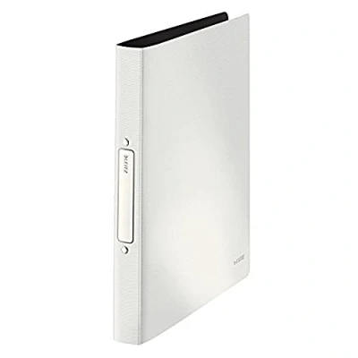 Abbildung von Leitz 45661001 Solid Ringbuch PP A4, 2R 25 mm, weiß