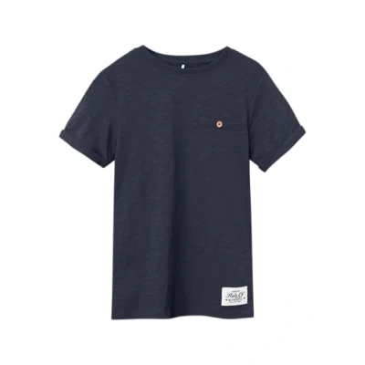Abbildung von NAME IT KIDS Jungen NKMVINCENT SS TOP F NOOS T Shirt, Dark Sapphire, 92