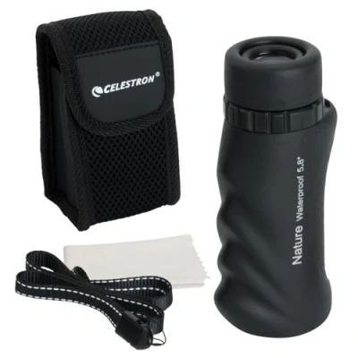 Abbildung von Celestron 71210 Nature DX 10x25 Monokular, Schwarz