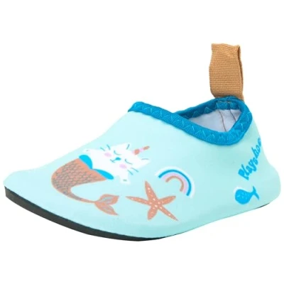 Abbildung von Playshoes Barfuß Schuhe Unisex Kinder Wassersportschuh, Einhornmeerkatze, 24/25 EU