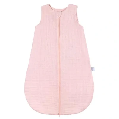 Abbildung von MAKIAN Baby Sommerschlafsack Musselin Leichter Schlafsack aus 100% Baumwolle ärmellos, atmungsaktiv, TOG 1.0 ÖkoTex Standard 100 Frühling &amp; Sommer Puder 110