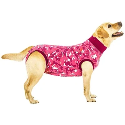 Abbildung von Suitical Recovery Suit Hund, XXL, Rosa Camouflage