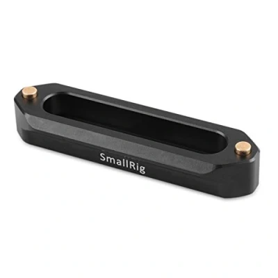 Abbildung von SMALLRIG NATO Rail 70 cm, Quick Release Safety Schiene für Kamera Obergriff Seitengriff, 7 cm lang, mit federbelasteten Stiften 1195