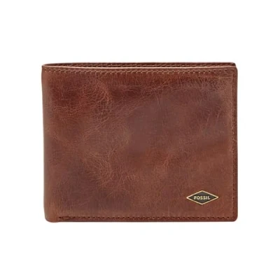 Abbildung von Fossil Geldbörse, Herren, Größe: One Size, Dark brown