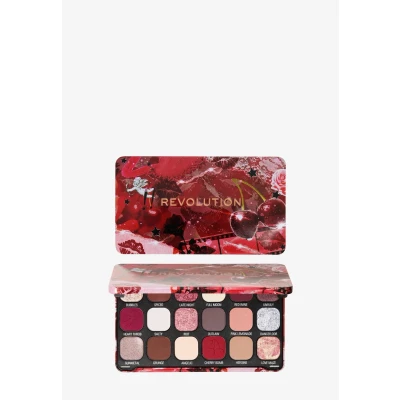 Abbildung von Makeup Revolution Forever Flawless Palette Lidschattenpalette, Größe: 19.8 g, Cherry rebel red