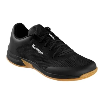 Abbildung von Kempa Kourtfly Three Handballschuh, Herren, Größe: 42, Black Textil/synthetik