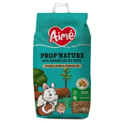 Abbildung von Aimé Prop&#039;nature Einstreu, 10 l, für Kleintiere