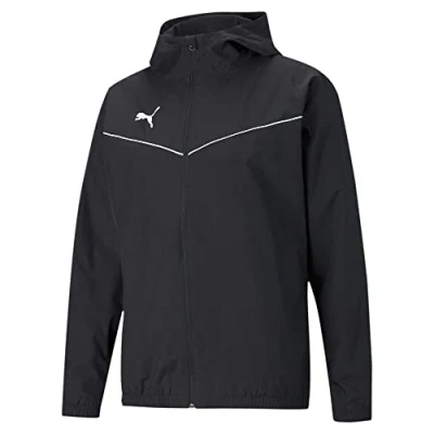 Abbildung von Puma Regenjacke / wasserabweisende Jacke für Kinder, Größe: 128, Schwarzweiss