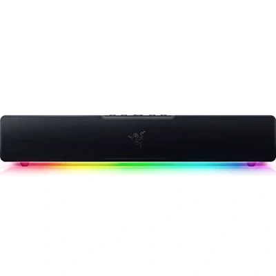Abbildung von Razer Leviathan V2 X PC Gaming Soundbar (mit Full Range Treibern, Kompaktes Format, Stromversorgung und Audio per USB Typ C, Bluetooth 5.0, Chroma RGB) Schwarz
