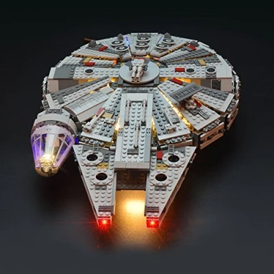 Abbildung von LIGHTAILING Licht Set Für (Star Wars Millennium Falcon) Modell LED Kompatibel Mit Lego 75105(Modell Nicht Enthalten),