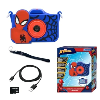 Abbildung von Lexibook Kinderkamera mit Schutz Spider Man