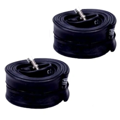Abbildung von Schwalbe Unisex Adult AV13 Fahrradschläuche, Schwarz, 26&#039;&#039; x 2er pack