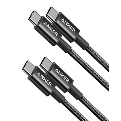 Abbildung von Anker New Nylon USB C auf Kabel, 60W Kabel [2 Stück 1m], für iPhone 16/15 Serie, MacBook Pro/Air, iPad Galaxy S24/S23 und mehr