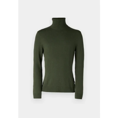 Abbildung von Jack &amp; Jones Jjeemil ROLL NECK Strickpullover, Herren, Größe: Medium, Kombu green