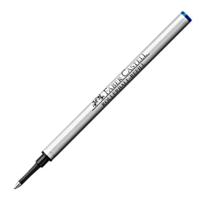 Abbildung von FABER CASTELL 148713 Ersatzmine Tintenroller Basic, blau, für Kugelschreiber, 1 Stück