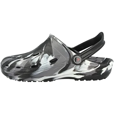 Abbildung von chung shi Unisex Dux Clogs, Schwarz/Grau/Weiss, 36/37 EU (XS)
