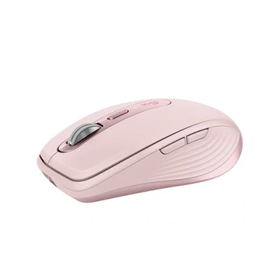 Abbildung von Logitech MX Anywhere 3S Compact Kabellose Maus, Fast Scrolling, 8K DPI Any Surface Tracking, Quiet Clicks, Programmierbare Tasten, USB C, Bluetooth, Windows PC, Linux, Chrome, Mac Rosa