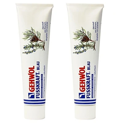 Abbildung von GEHWOL Fusskraft Blau, Trockene Spröde Haut, Fußcreme, 2x 125 ml