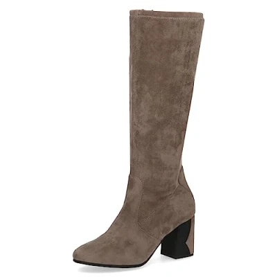 Abbildung von Caprice Stiefel Taupe stretch, Damen, Größe: 41, stretch Schuhe