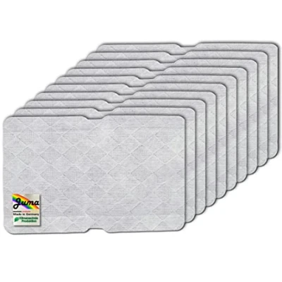 Abbildung von 10 x Filtertuch für Beko Grundig Blomberg Elektra Bregenz/Filter Trockner Wärmepumpentrockner Filtermatte Kondenstrockner 240 150 1 mm Fusselfilter 2964840100