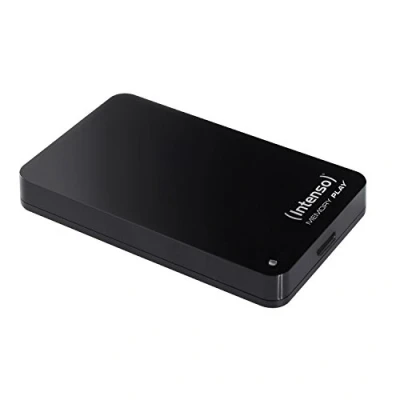 Abbildung von Intenso 6021460 Memory Play 1TB externe TV Festplatte (6,35 cm (2,5 Zoll), 5400rpm, 8MB Cache, USB 3.2 Gen 1x1) inkl. Halterung schwarz