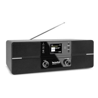 Abbildung von TechniSat DIGITRADIO 371 CD IR Stereo Internetradio (DAB+, UKW, Player, WLAN, Bluetooth, Farbdisplay, USB, AUX, Kopfhöreranschluss, Wecker, 10 Watt, Fernbedienung) weiß