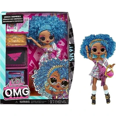 Abbildung von L.O.L. Surprise! OMG Modepuppe JAMS Mit Puppe, vielen Überraschungen und tollen Accessoires ideal für Kinder ab 4 Jahren