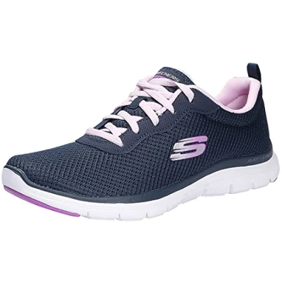 Abbildung von Skechers Damen Flex Appeal 4.0 Brilliant V Sneaker, Navy, 40 EU