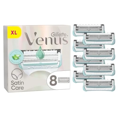 Abbildung von Gillette Venus Damenrasierer für den Intimbereich, 8 Ersatzklingen