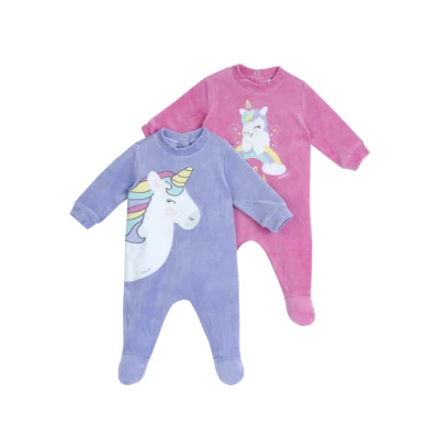 Abbildung von Chicco SET 2 Pieces Strampler für Kinder, Größe: 50, Violet