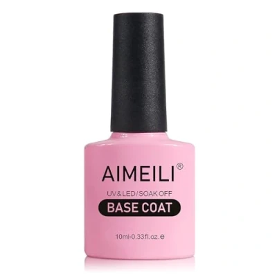 Abbildung von AIMEILI Base Coat Unterlack UV LED Gellack Gel Nagellack Nail Polish 10ml