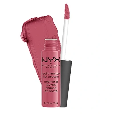 Abbildung von NYX Professional Makeup Lippenstift, Soft Matte Lip Cream, Cremiges und mattes Finish, Hochpigmentiert, Langanhaltend, Vegane Formel, Farbton: Montreal