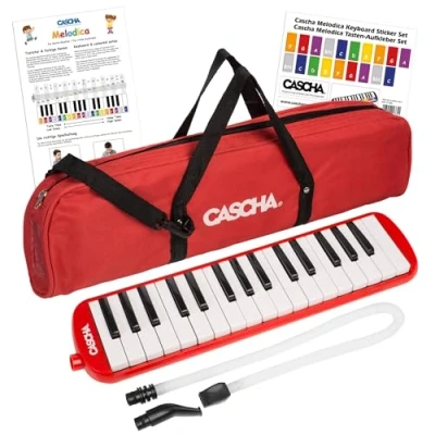 Abbildung von CASCHA HH 2059 Melodicas Melodica Rot