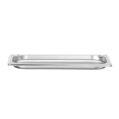 Abbildung von HENDI Gastronormbehälter, Temperaturbeständig von 40 bis 300C, Heissluftöfen Kühl und Tiefkühlschränken Chafing Dishes Bain Marie, Stapelbar, GN 1/3, 325x176x(H) 20mm, Edelstahl, 0,8 Liter