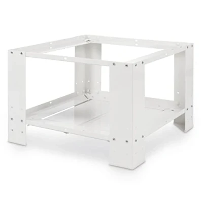 Abbildung von Xavax Waschmaschine Trockner Schrank als Untergestell 60x60 cm (BHöhe 40 Podest mit Ablage, Waschmaschinensockel klappbarem Bodenfach, Waschmaschinenerhöhung für Waschtrockner)