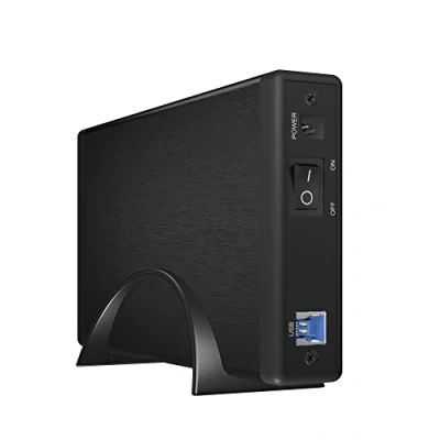 Abbildung von ICY BOX externes Gehäuse für 1x 3,5 Zoll Festplatte, USB 3.0 Anschluss (UASP), SATA III (6 Gbit/s), Aluminium, IB 377U3