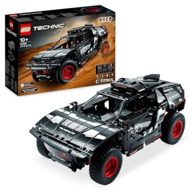 Abbildung von Lego 42160 Technic Audi RS Q e tron, ferngesteuertes Rallye Auto Spielzeug, Dakar Geländewagen, App gesteuerter RC mit Control+, Geschenk für Jungen, Mädchen und Fans ab 10 Jahren zum Bauen