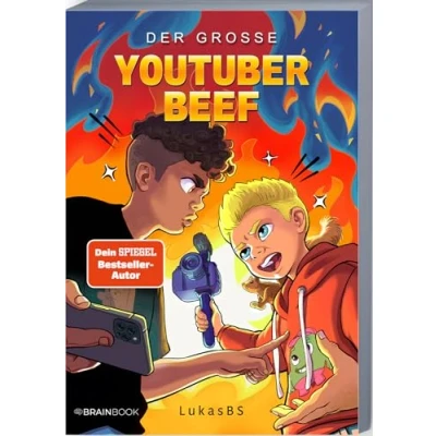 Abbildung von der große YouTuber Beef: Neue Abenteuer von Schule (LukasBS) (Die LukasBS, Band 3)